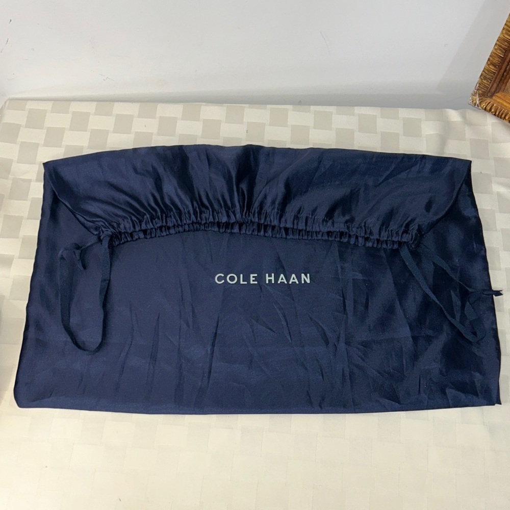 Cole Haan Blue Drawstring Bag